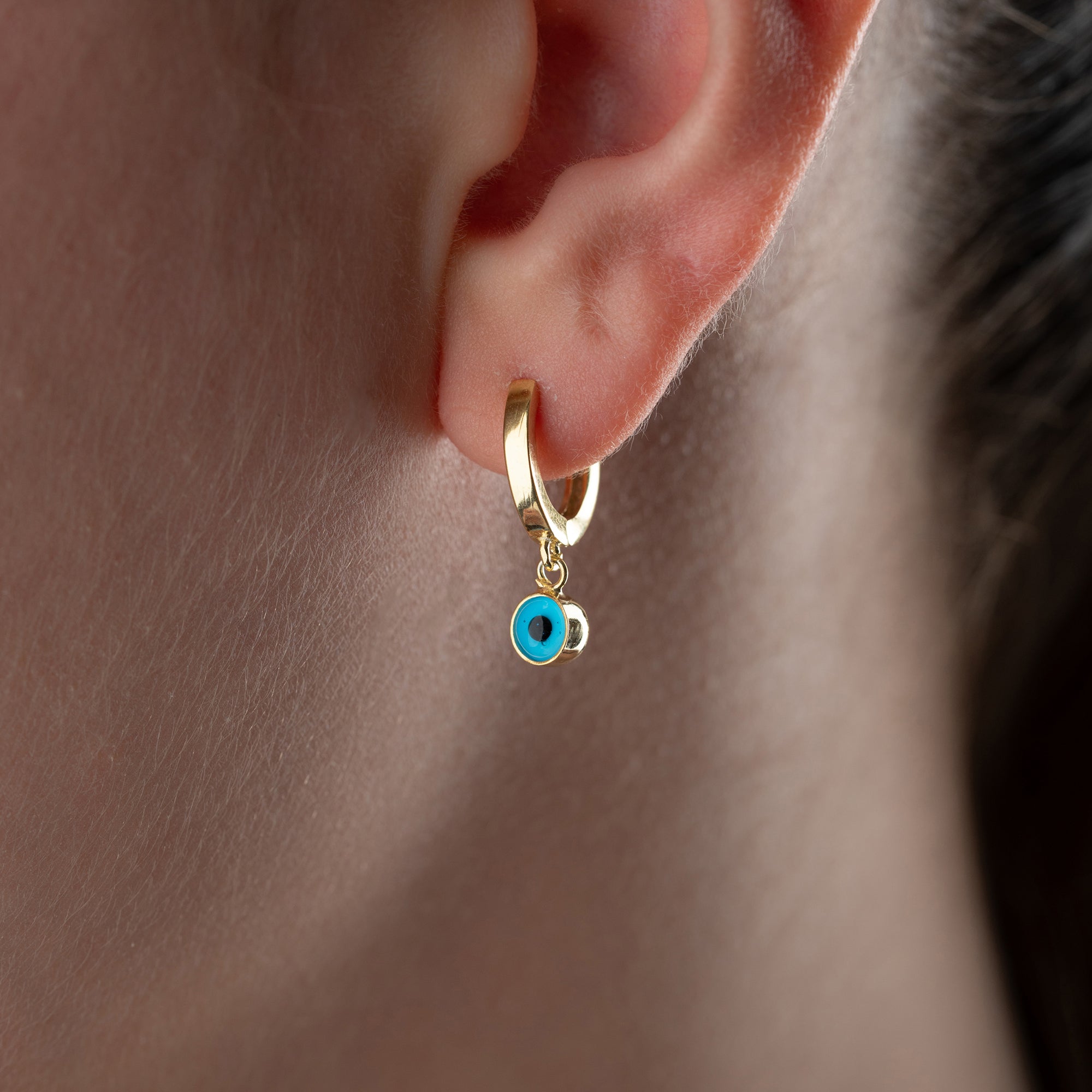 NAZAR RUNDE OHRRINGE | 925 SILBER