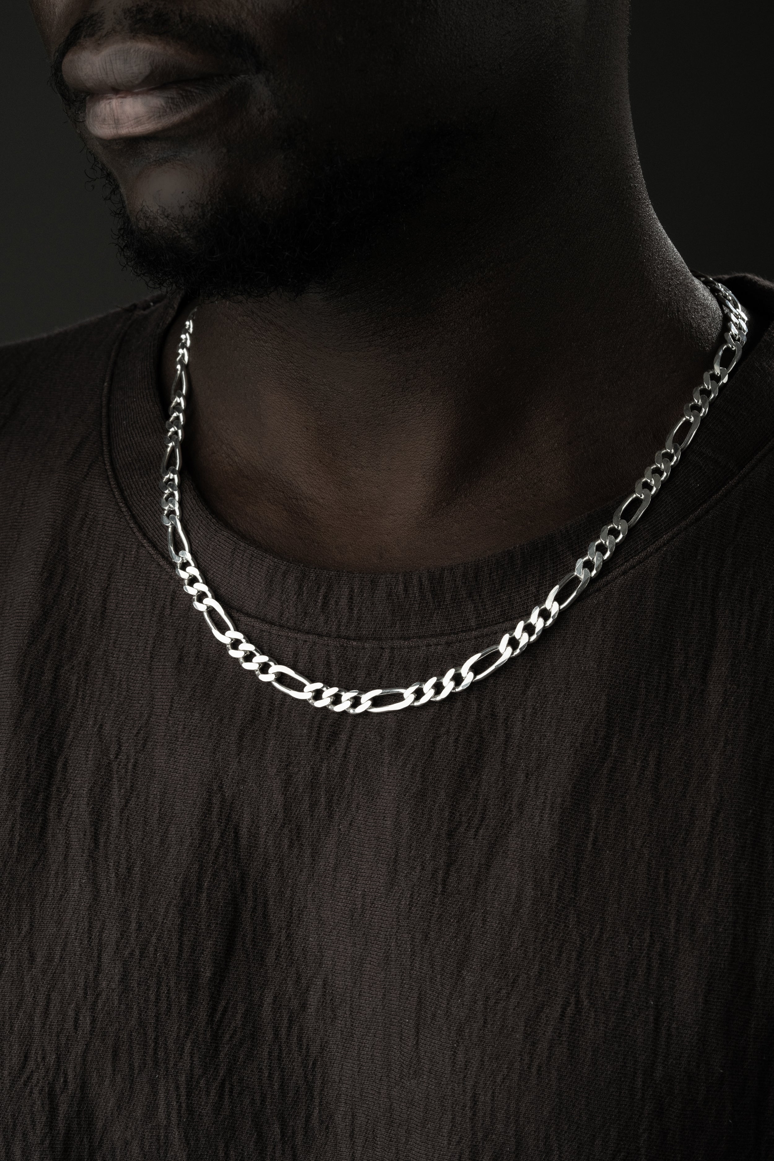 BIG FIGARO HALSKETTE | 925 SILBER.