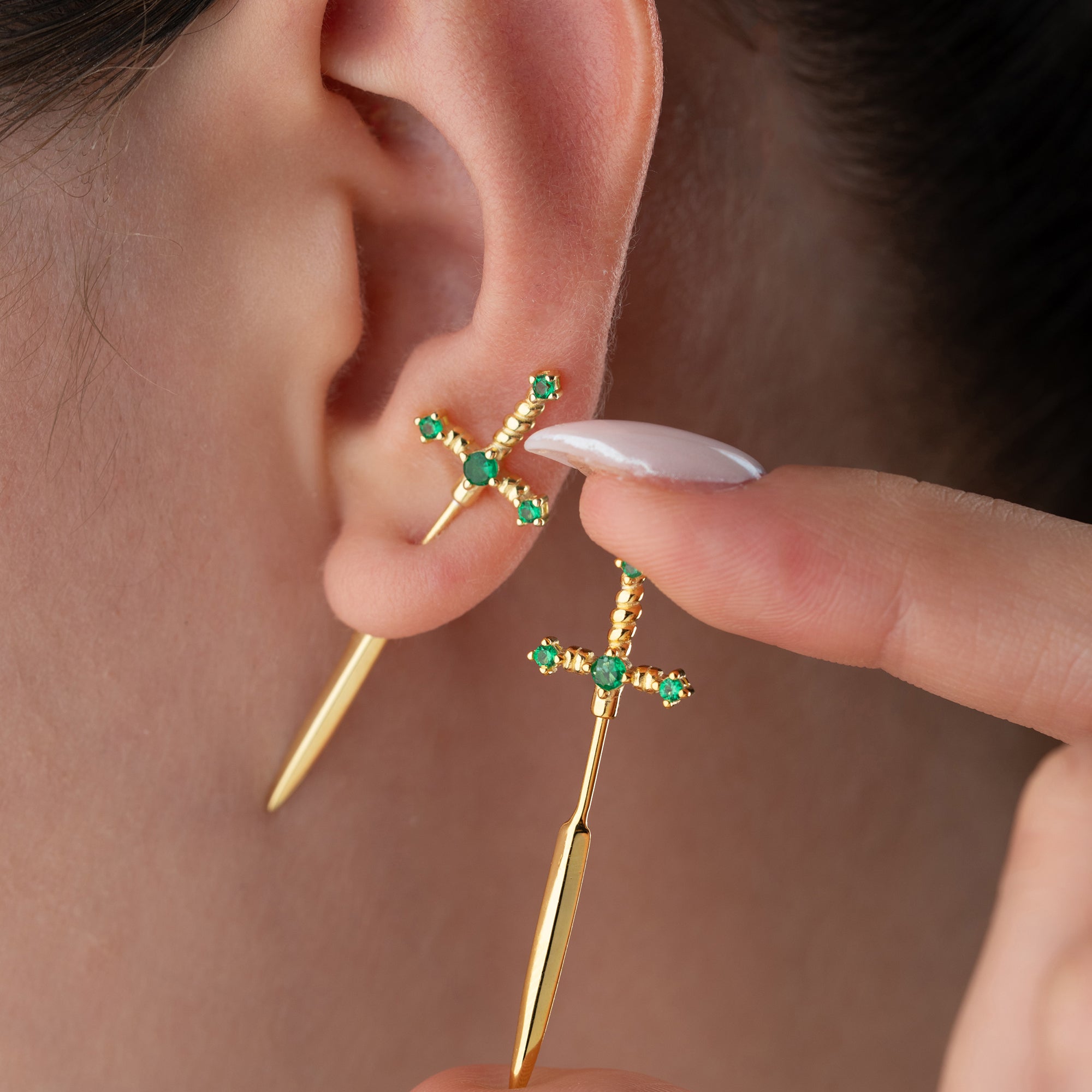 LENAIN OHRRINGE | 925 SILBER