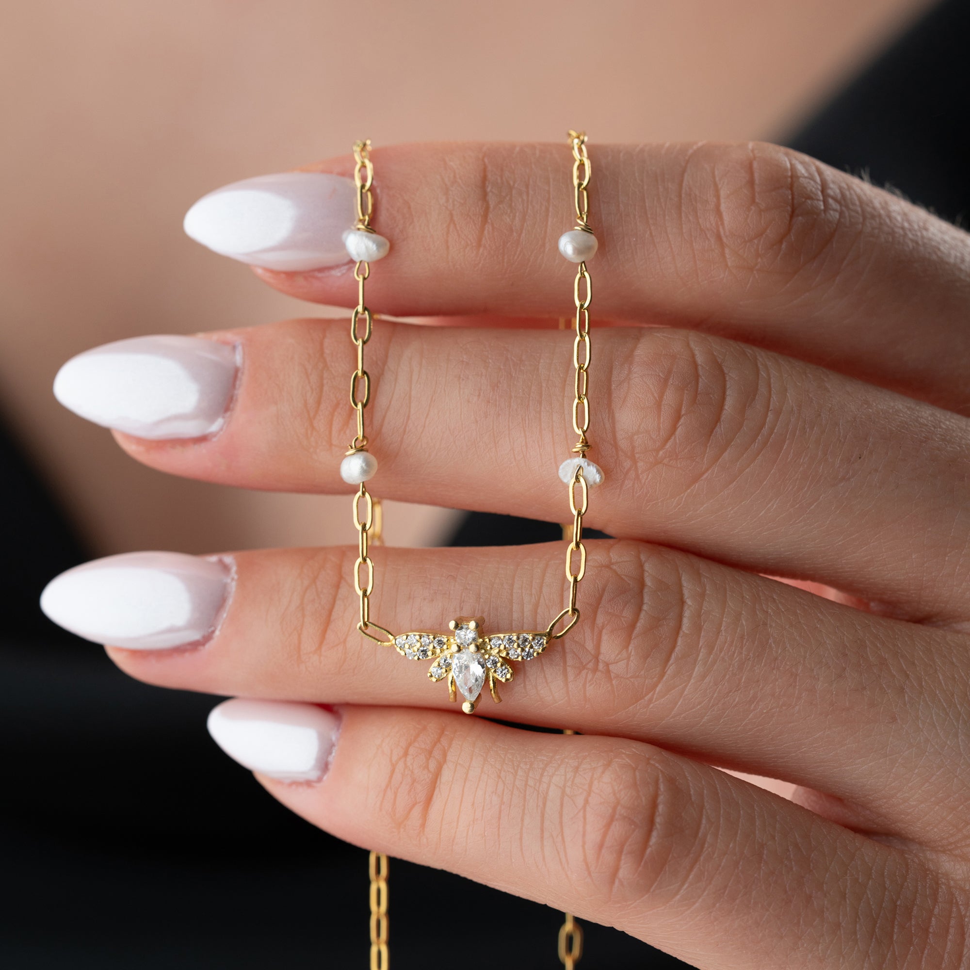 MONIAN PEARL KETTE | 925 SILBER