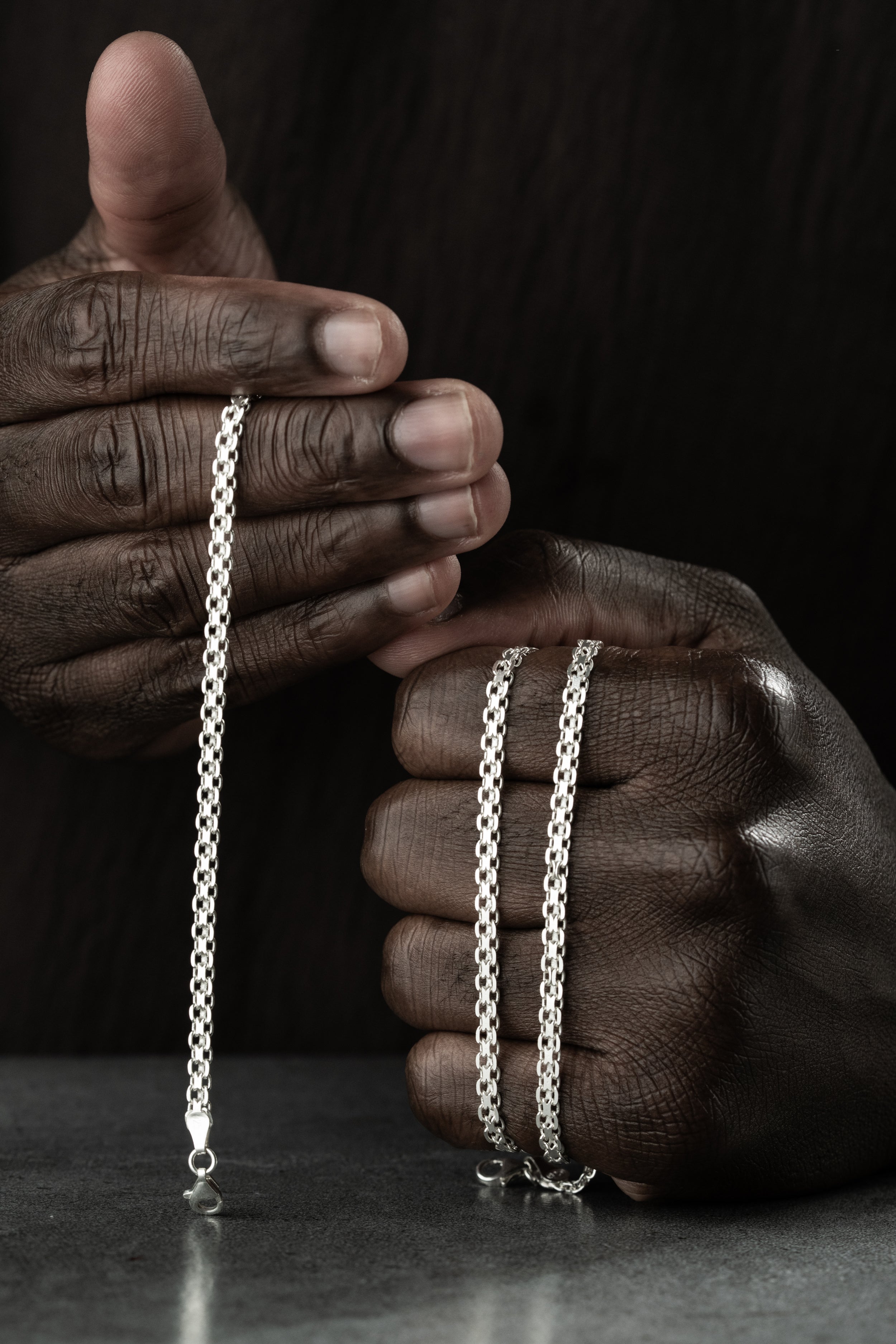 BISMARCK KETTE SET | 925 SILBER