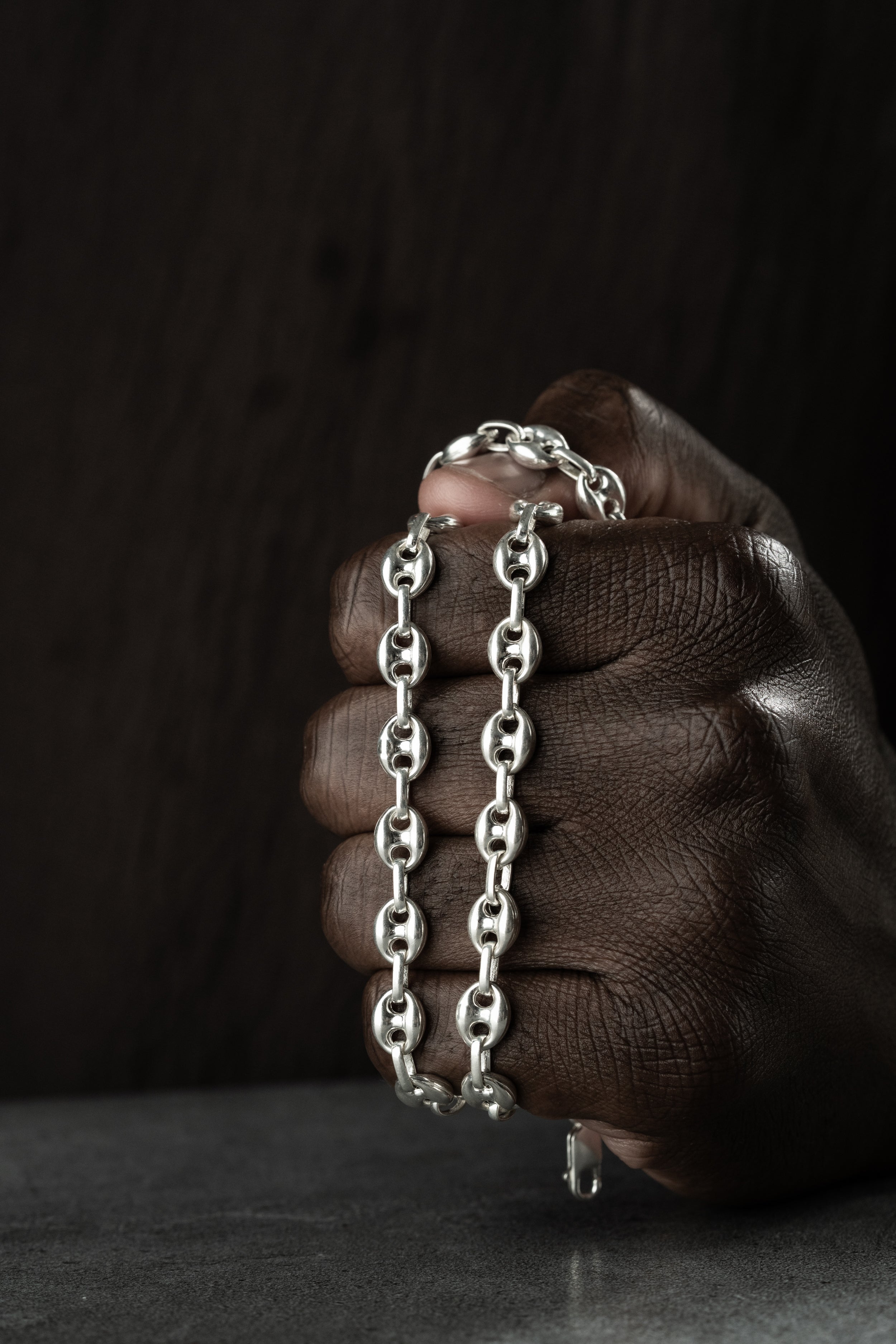 BOHNEN HALSKETTE | 925 SILBER