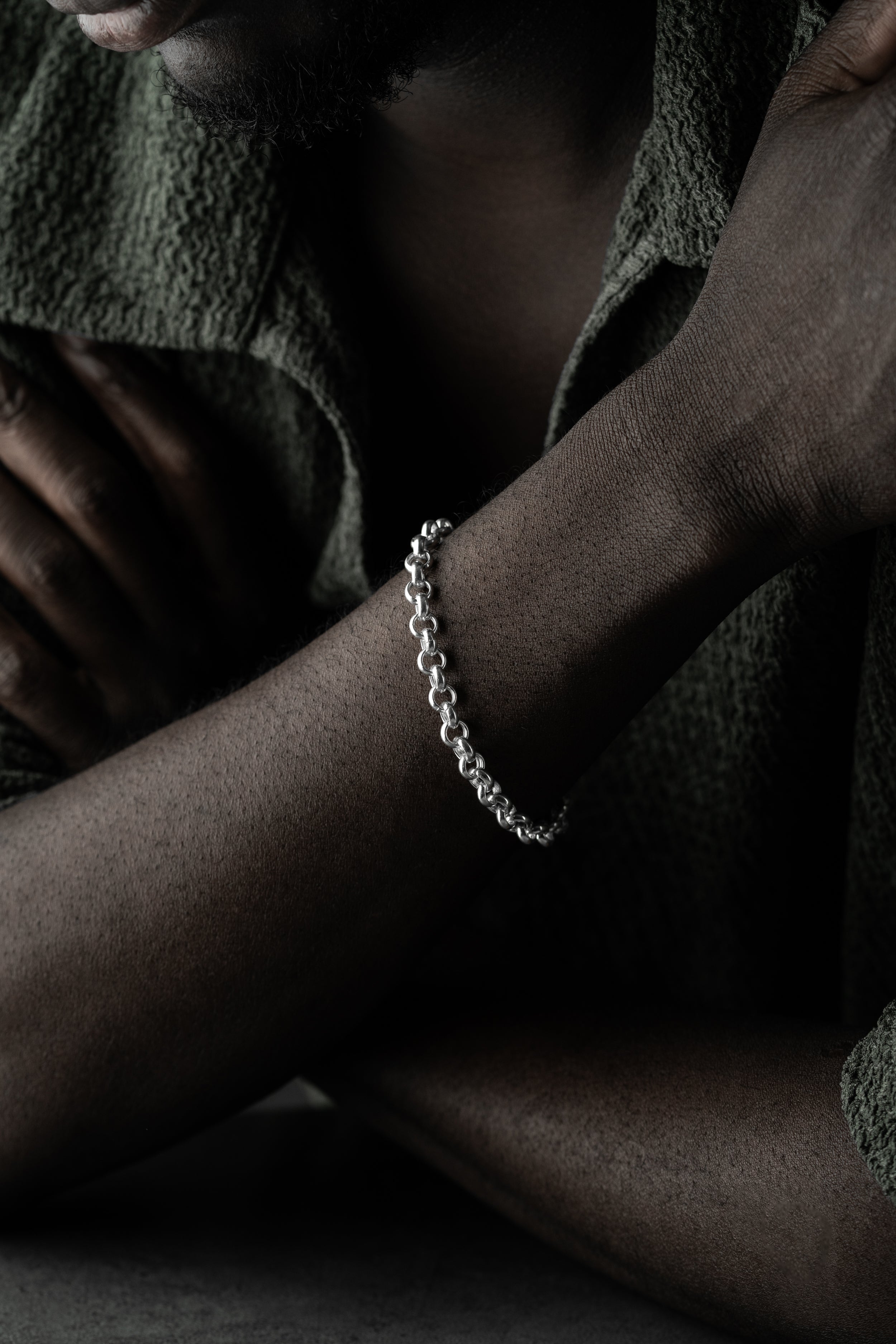 BIG DOCH ARMBAND 5MM  | 925 SILBER.