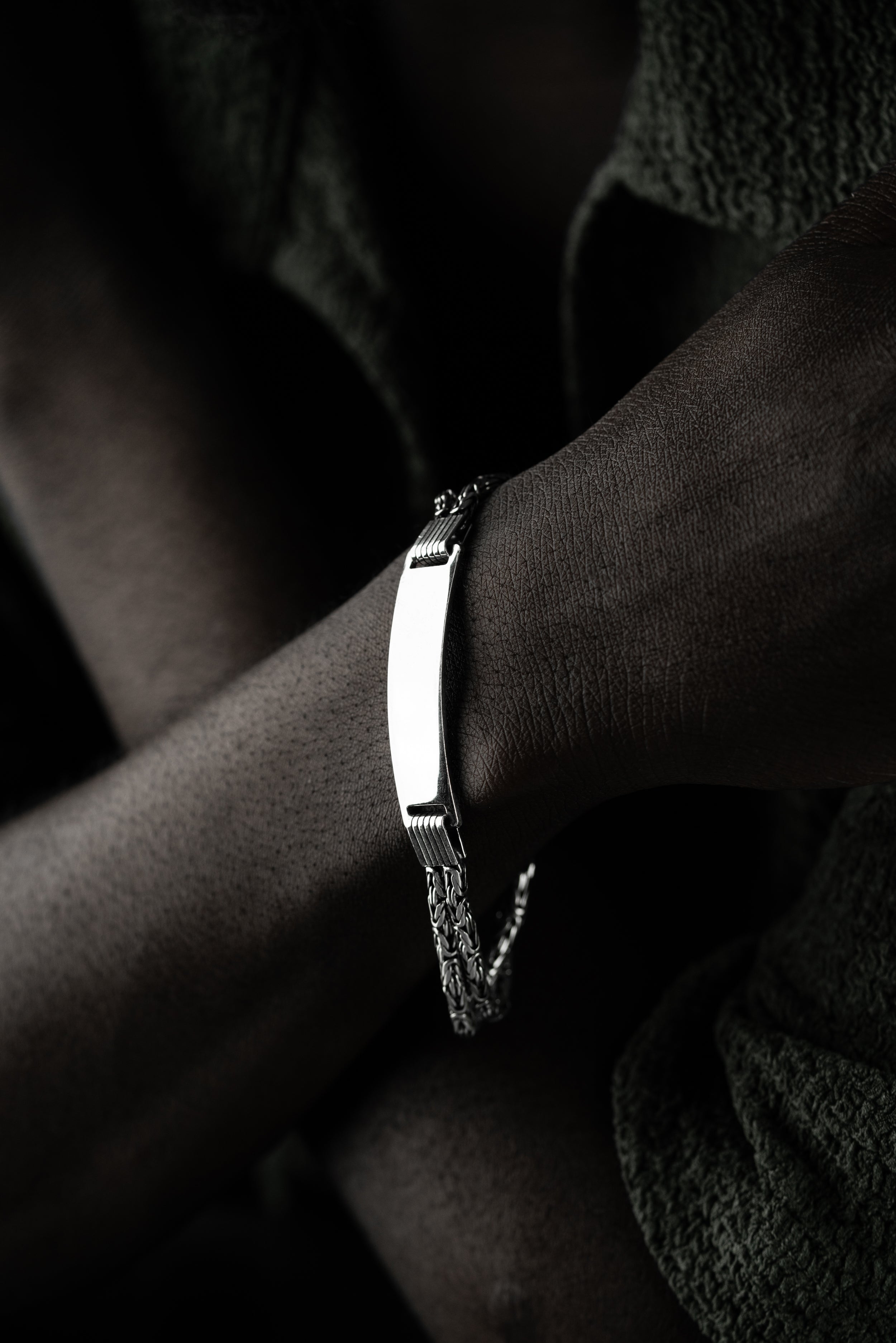 KÖNIGSARMBAND DUO MIT GRAVUR | 925 SILBER..