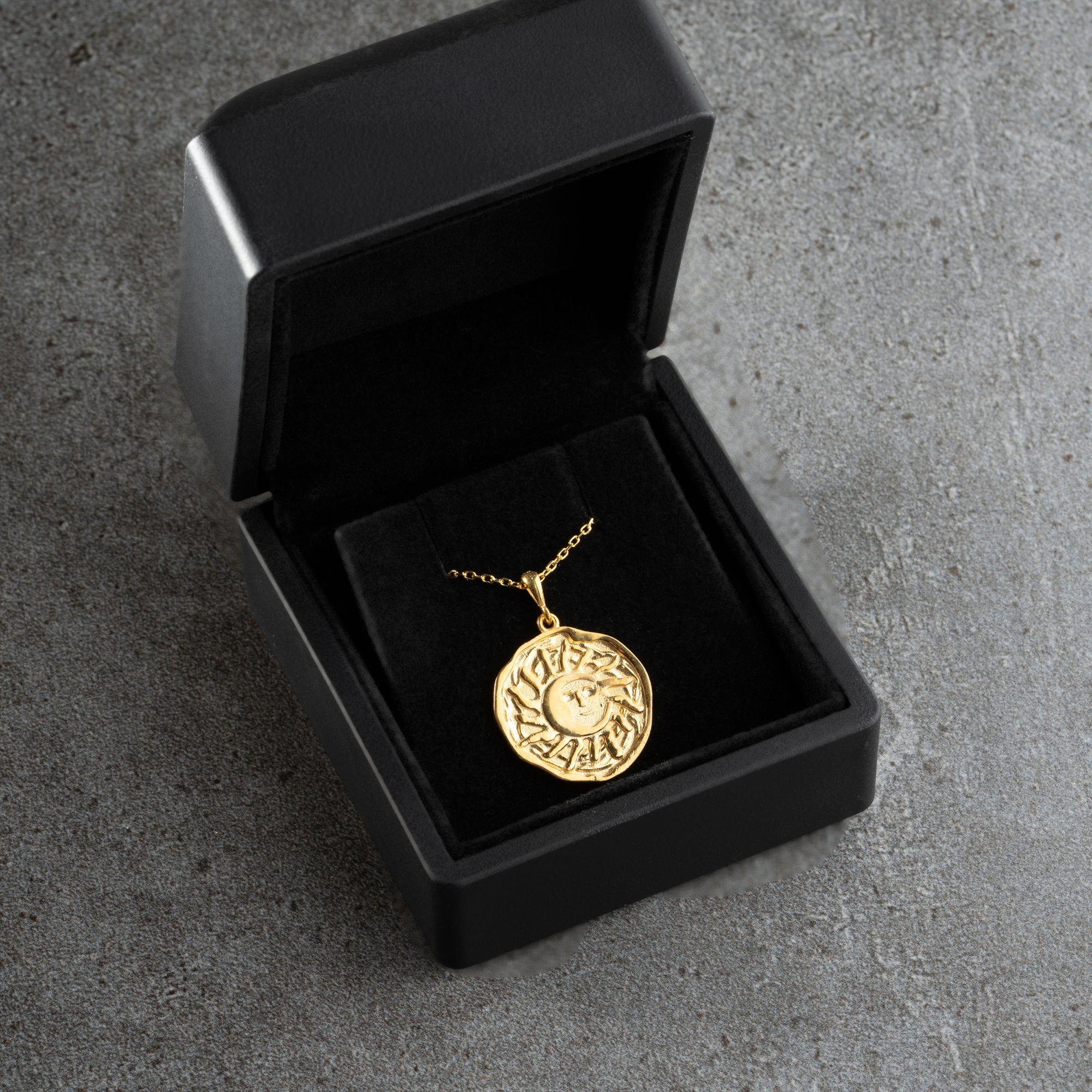 VINTAGE SUN HALSKETTE | 925 SILBER