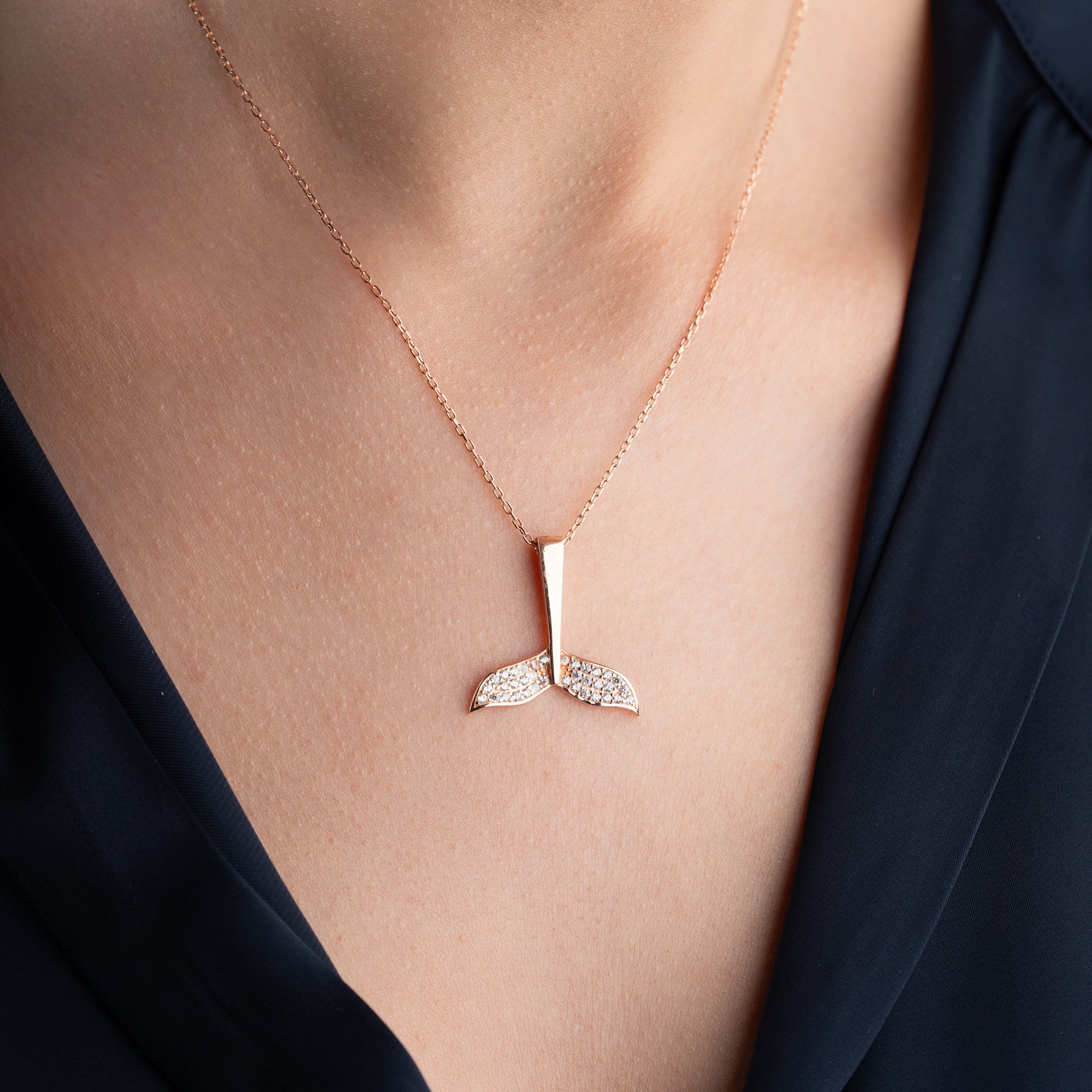 DOLPHIN AVA HALSKETTE | 925 SILBER