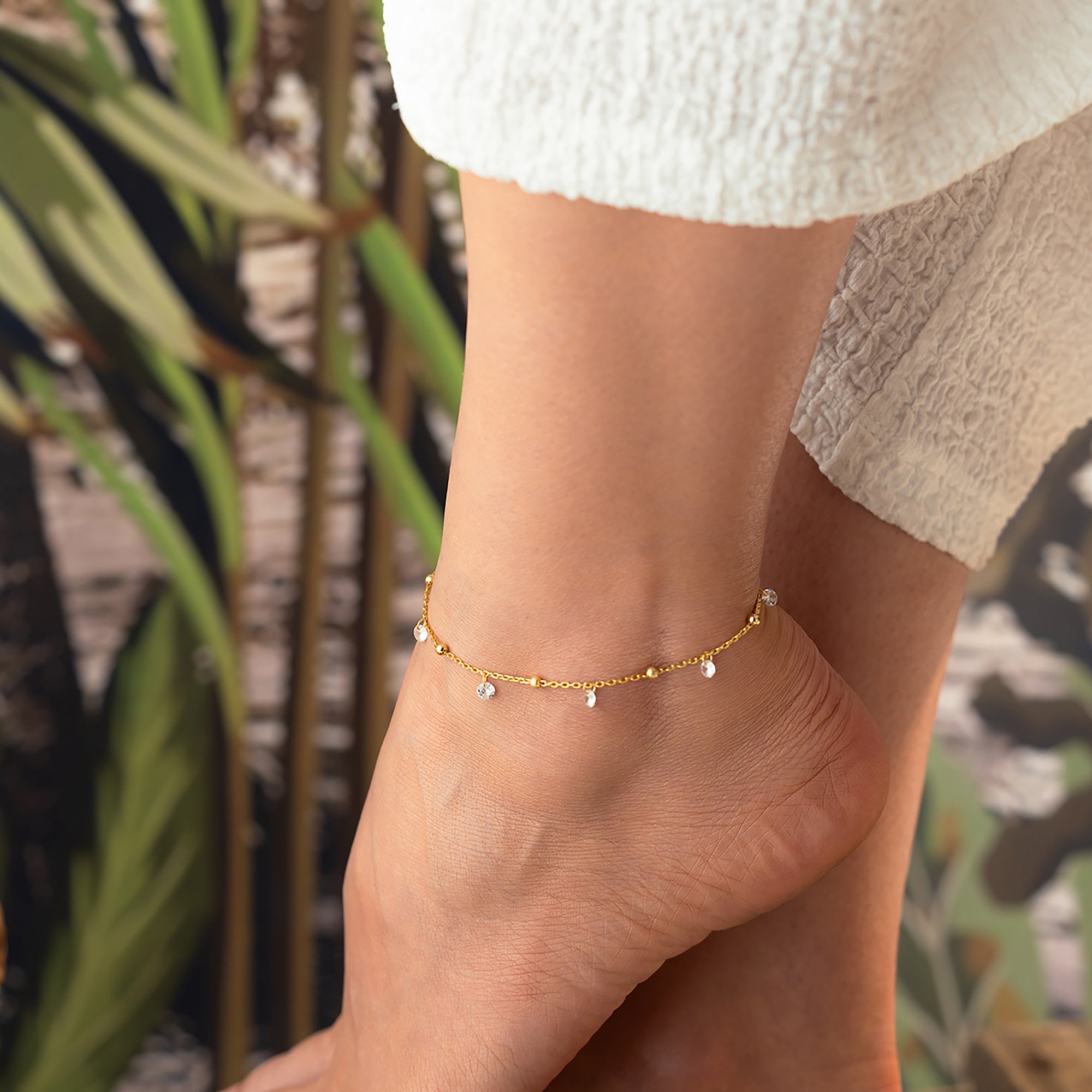 ELOR FUSSKETTE | 925 SILBER