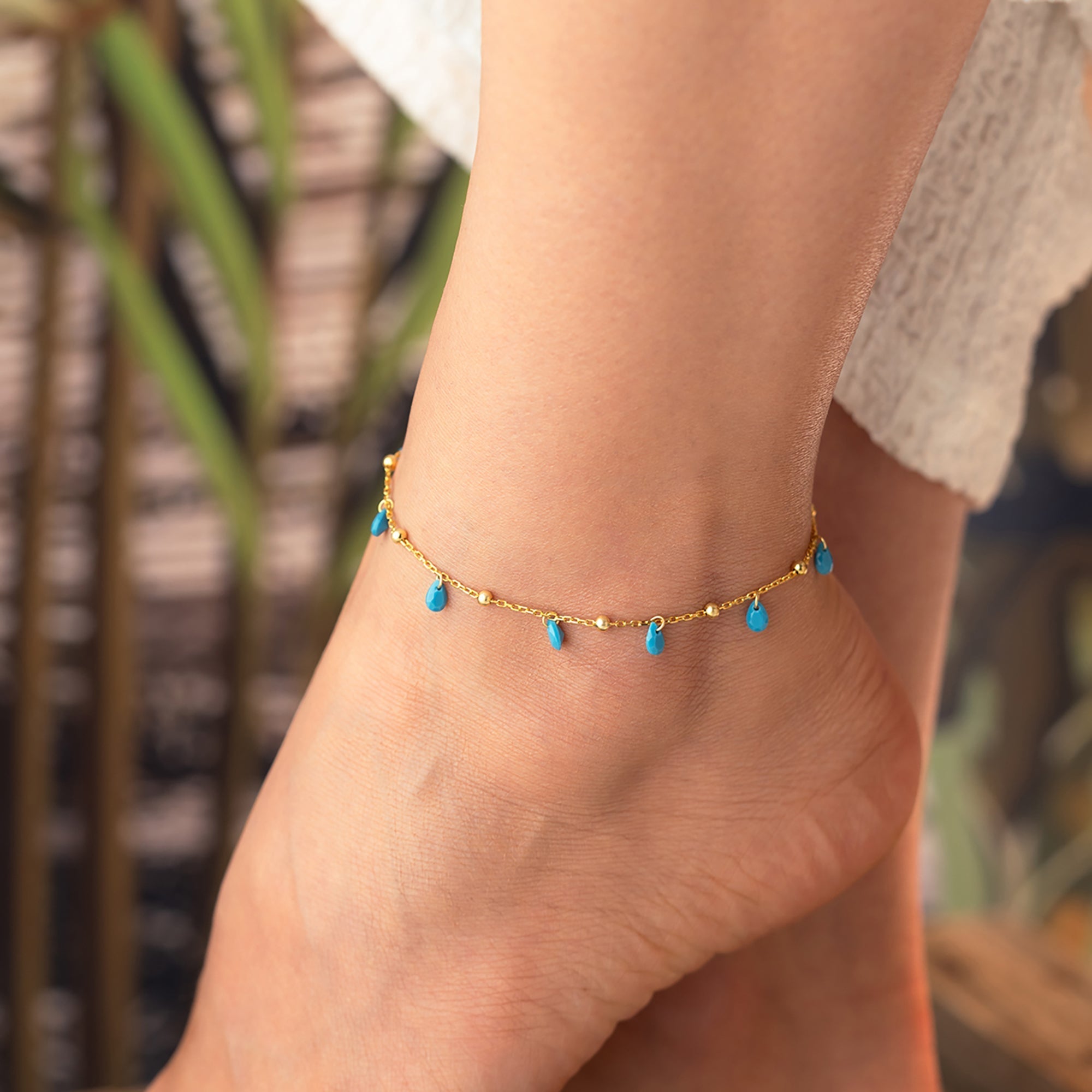 VAREN FUSSKETTE | 925 SILBER