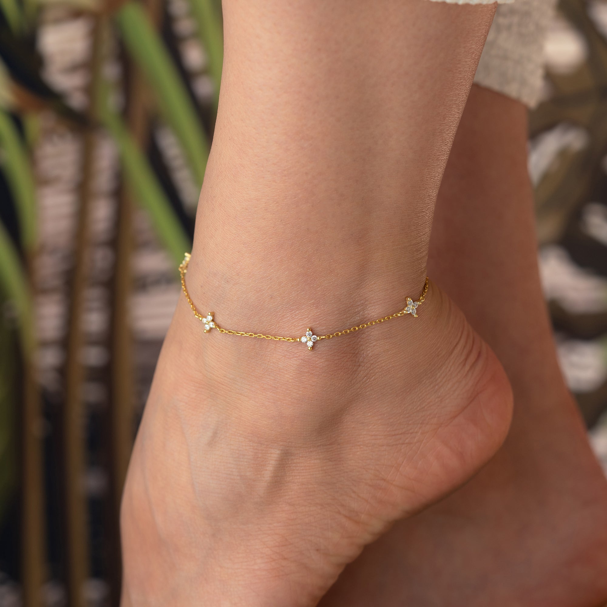 FUSSKETTE | 925 SILBER.