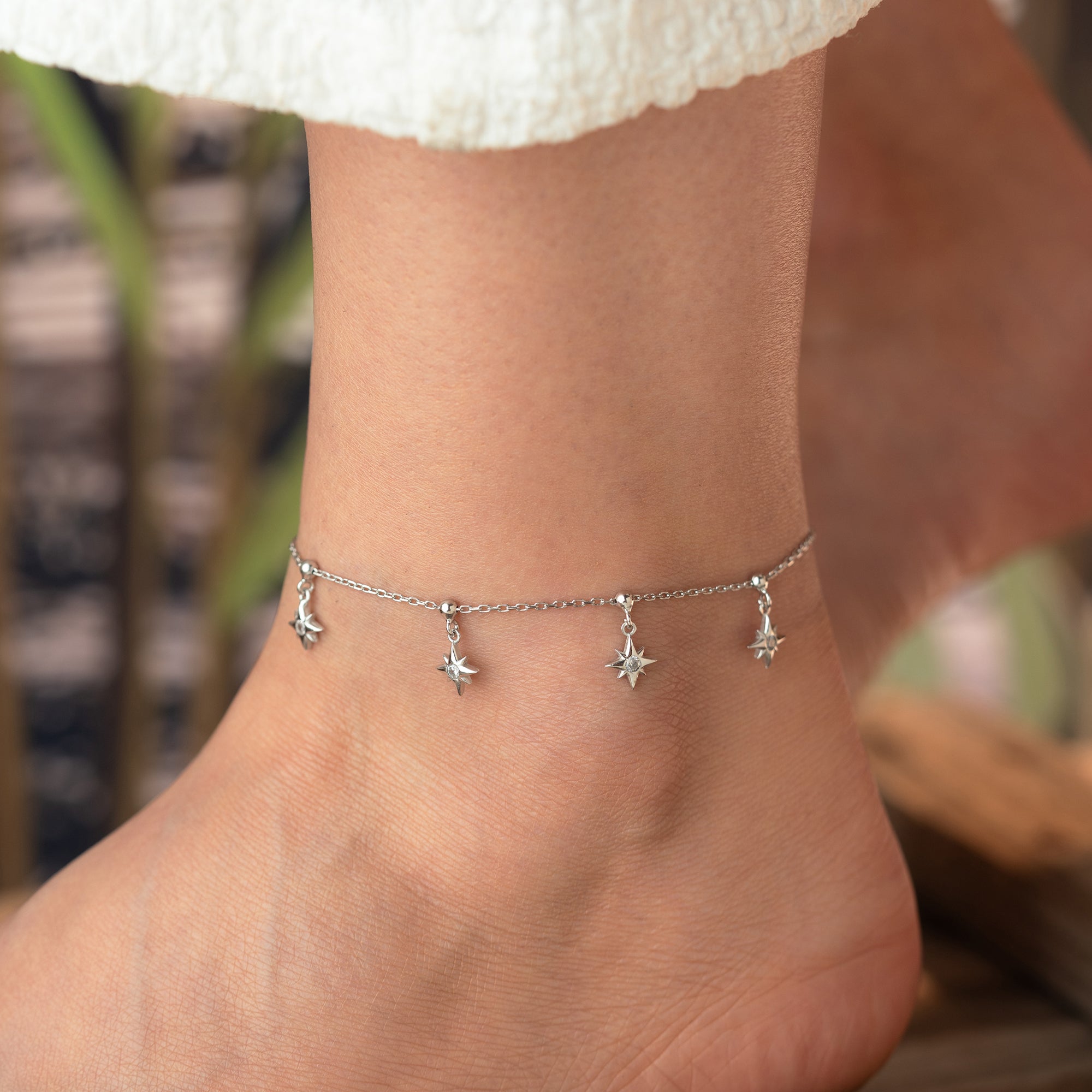 CELESTIA FUSSKETTE | 925 SILBER