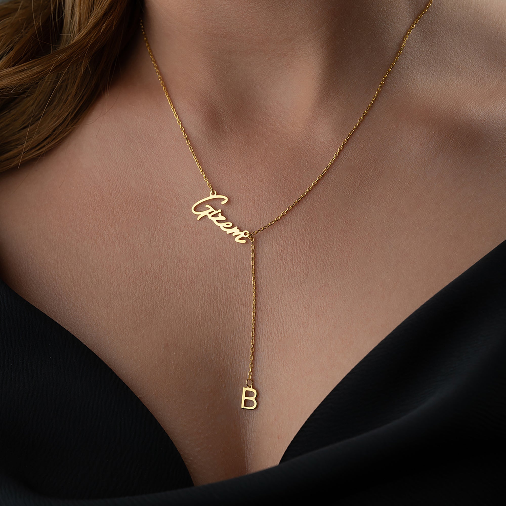 RIU Y NAMENS KETTE | 925 SILBER