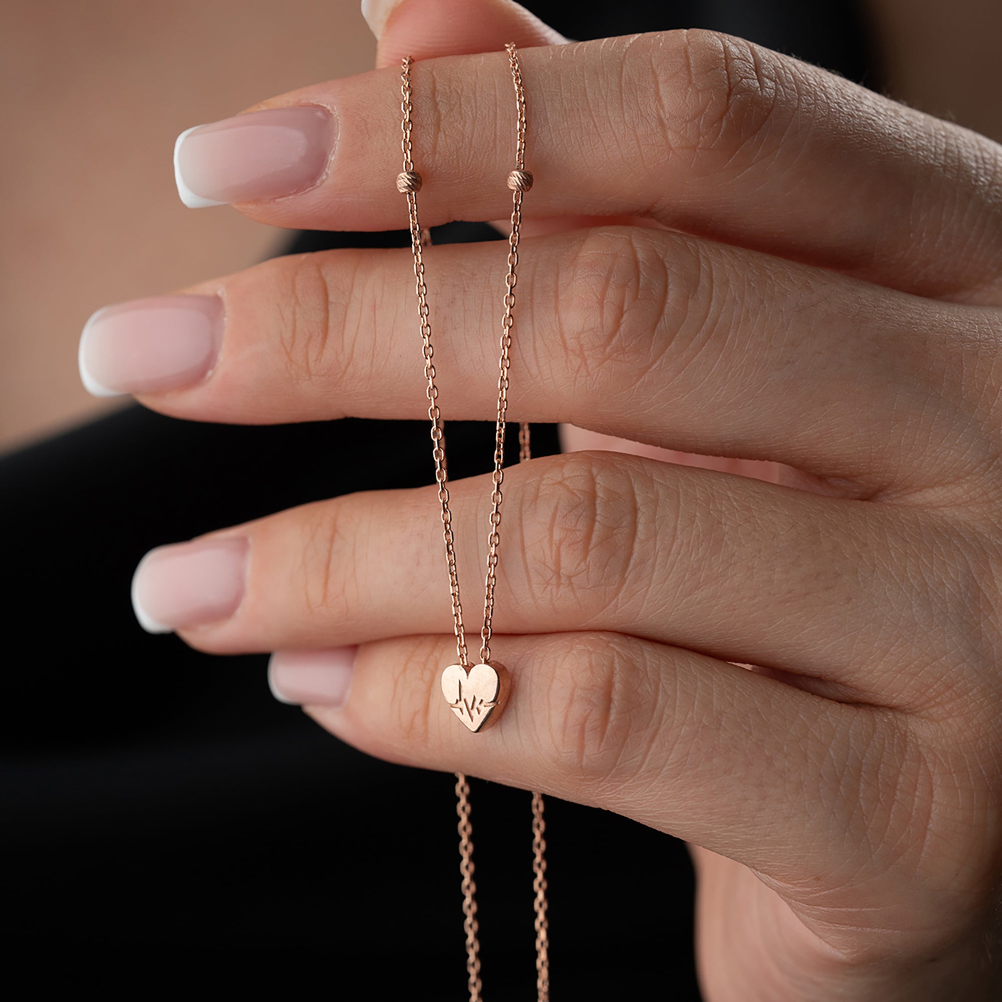 MINI HEART KETTE | 925 SILBER