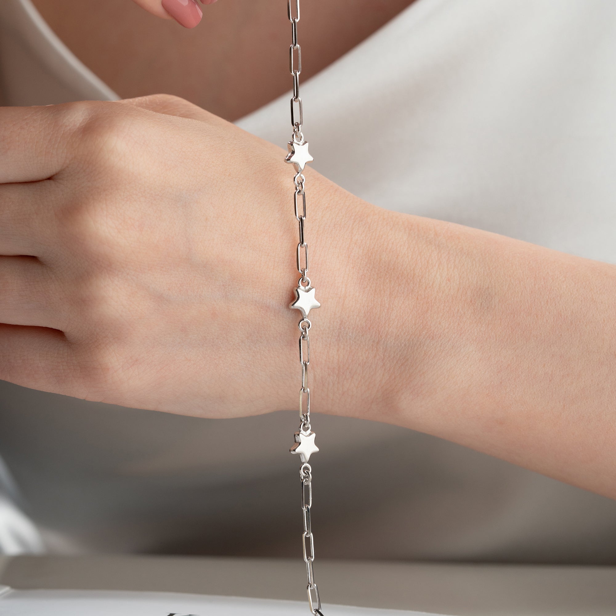 BOMB STERN ARMBAND | 925 SILBER