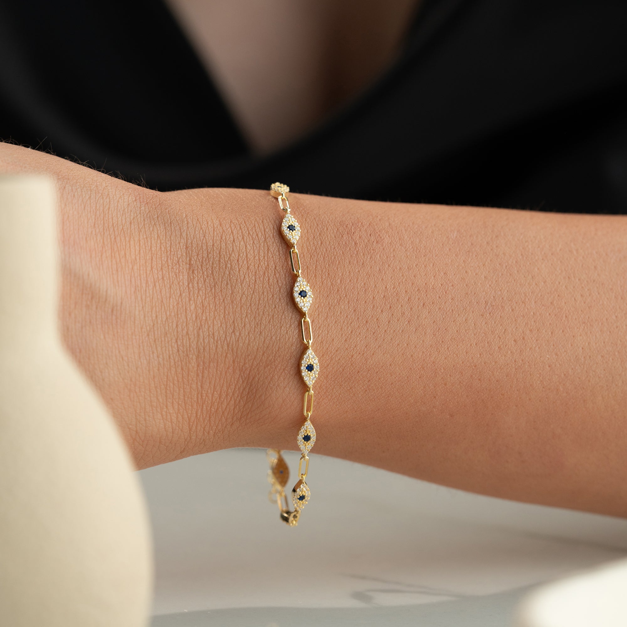 MAVIS EYE ARMBAND | 925 SILBER