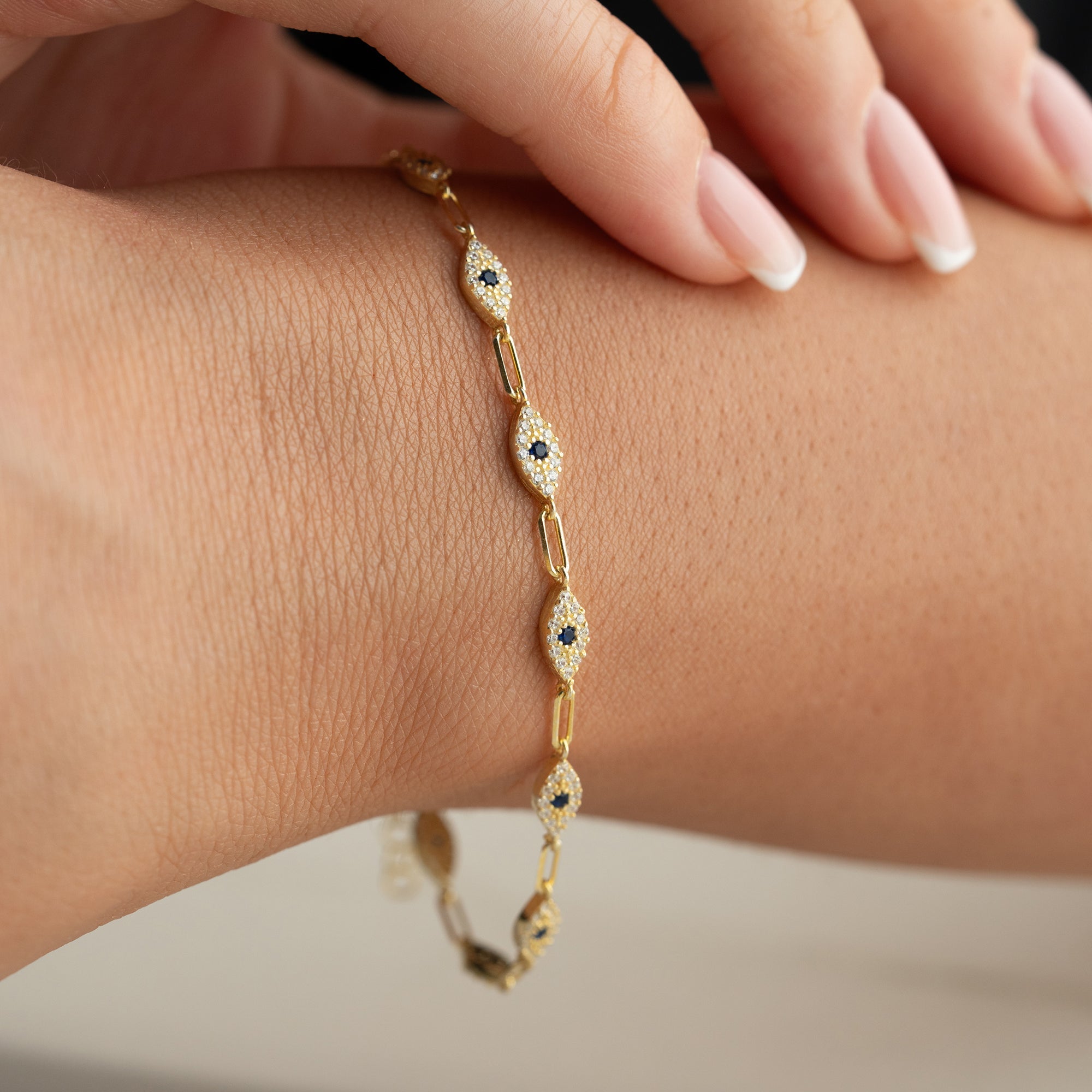 MAVIS EYE ARMBAND | 925 SILBER