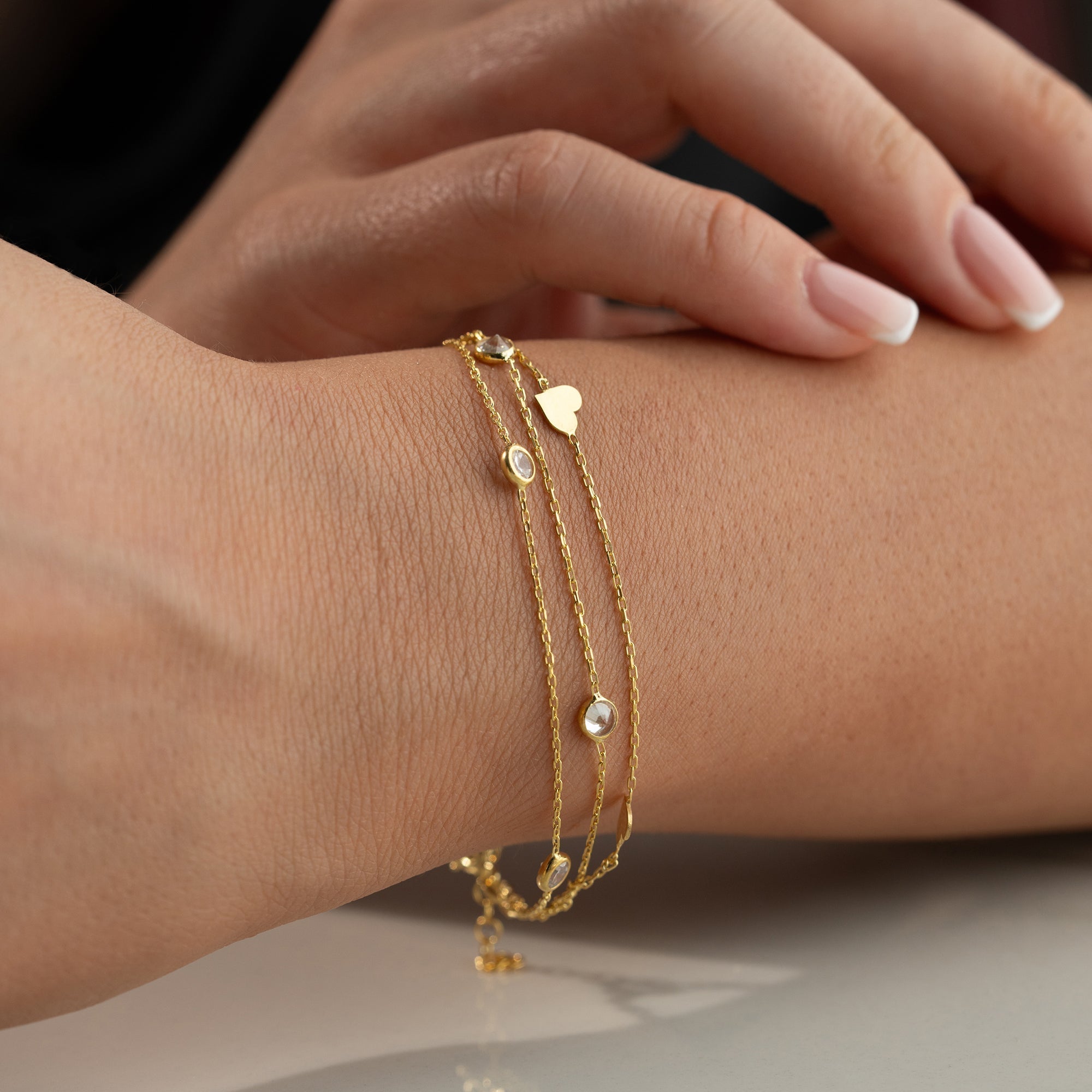 HEART VION ARMBAND | 925 SILBER