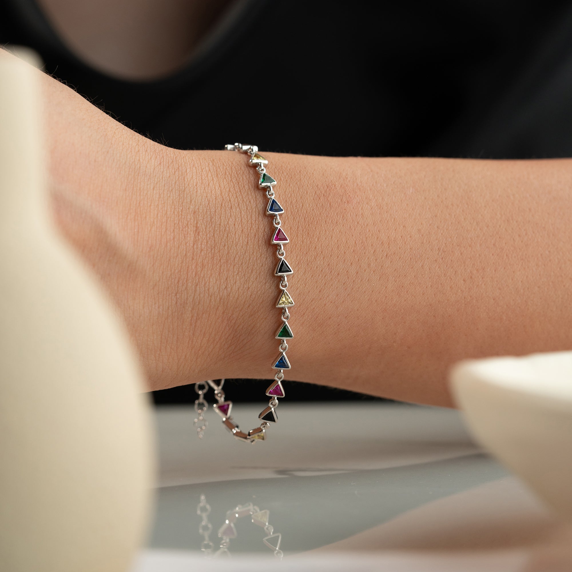 REDU COLORFULL ARMBAND | 925 SILBER