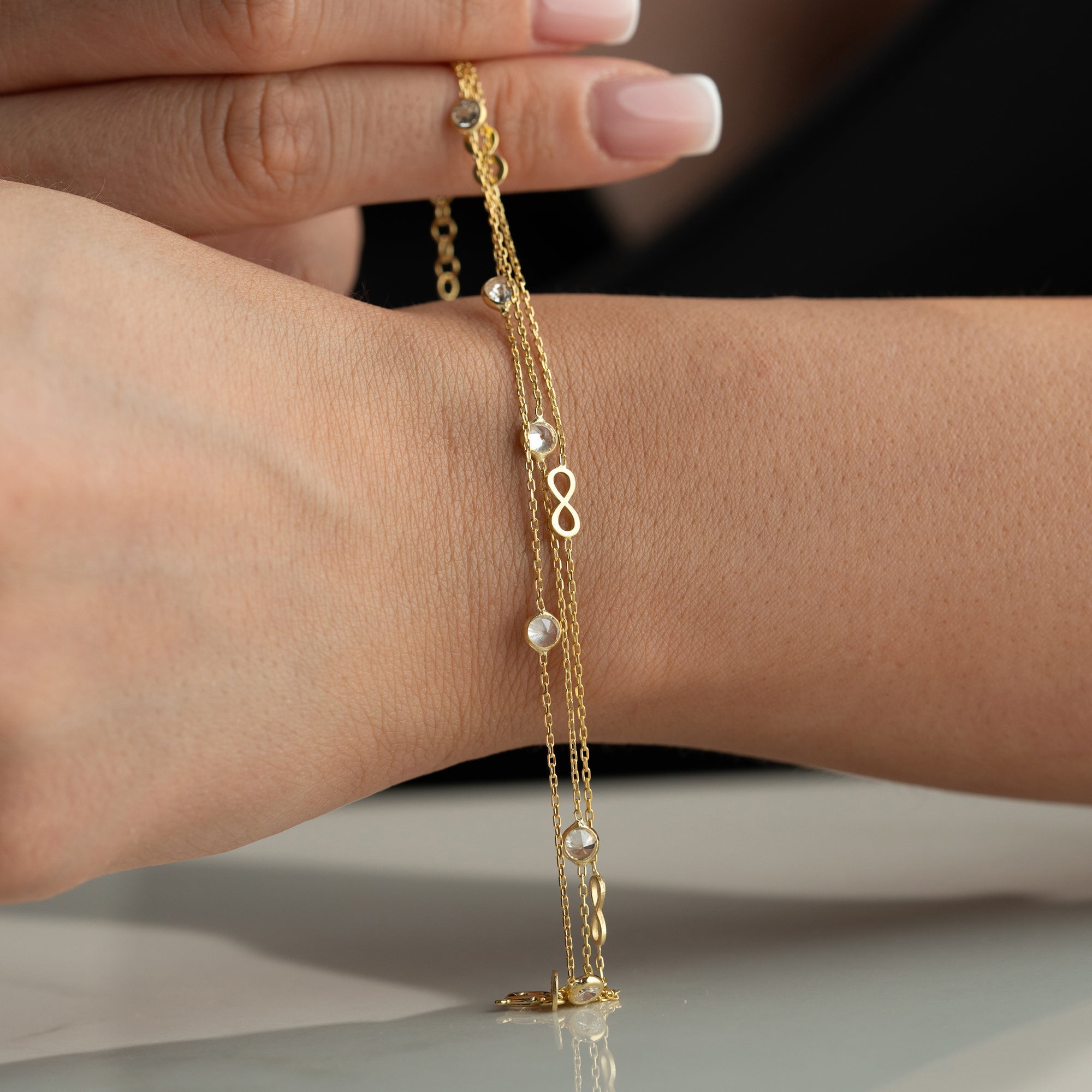 INFINITY ELYA ARMBAND | 925 SILBER