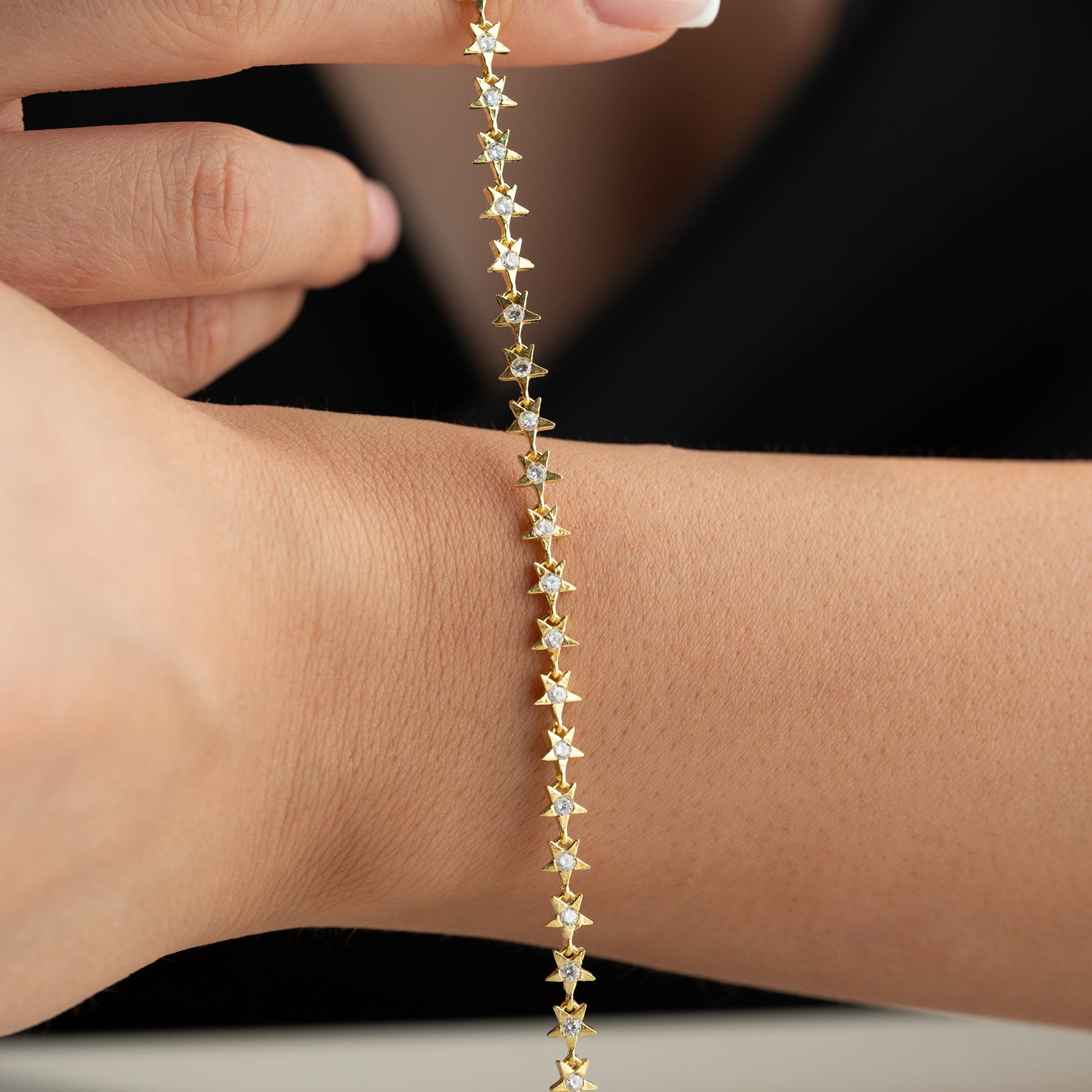 MULTI STAR ARMBAND | 925 SILBER