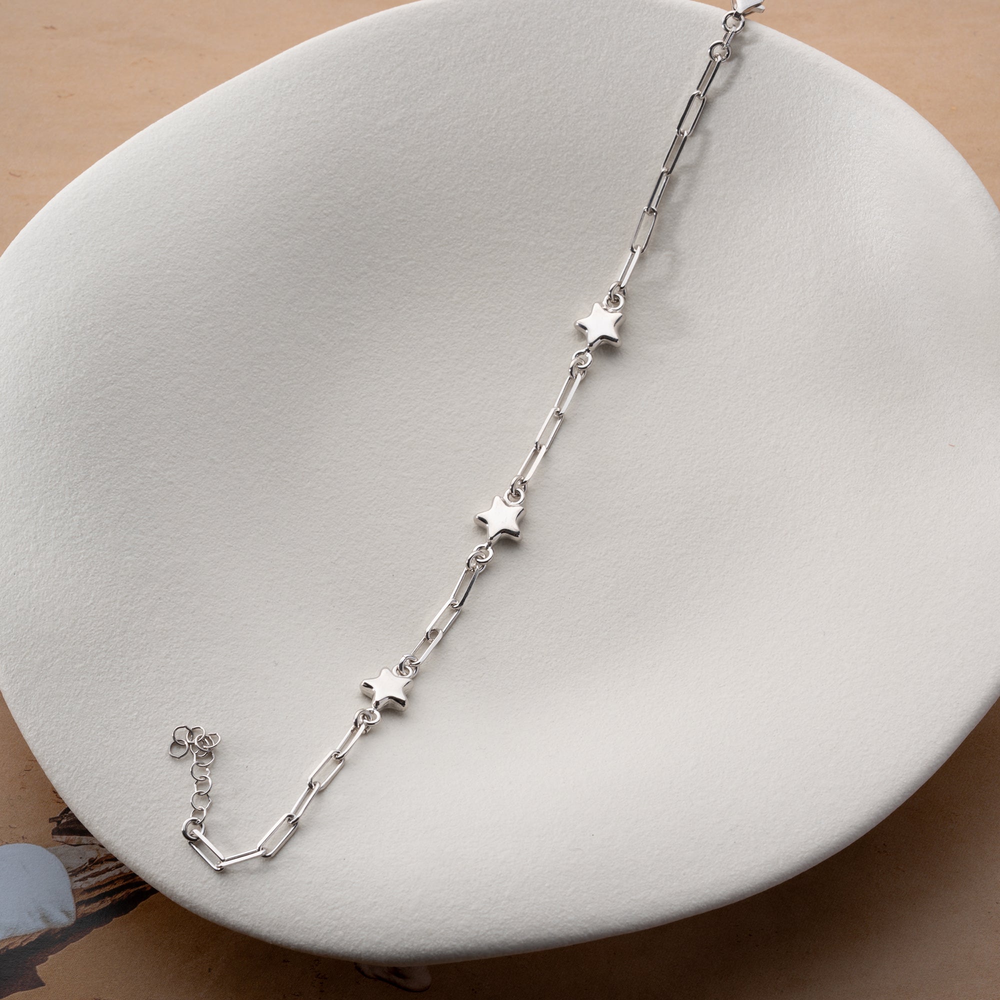 BOMB STERN ARMBAND | 925 SILBER