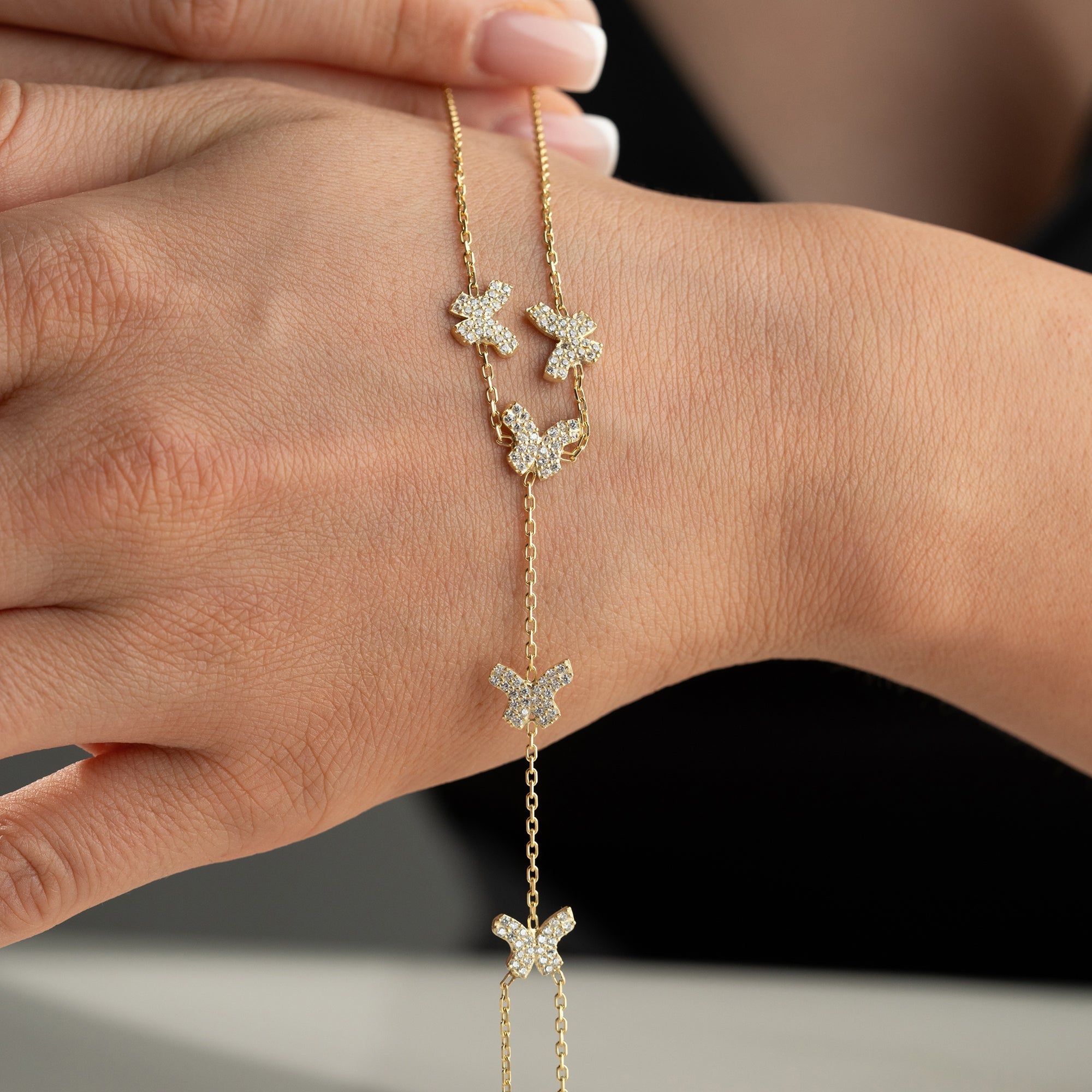 BUTTERFLY HANDKETTE | 925 SILBER