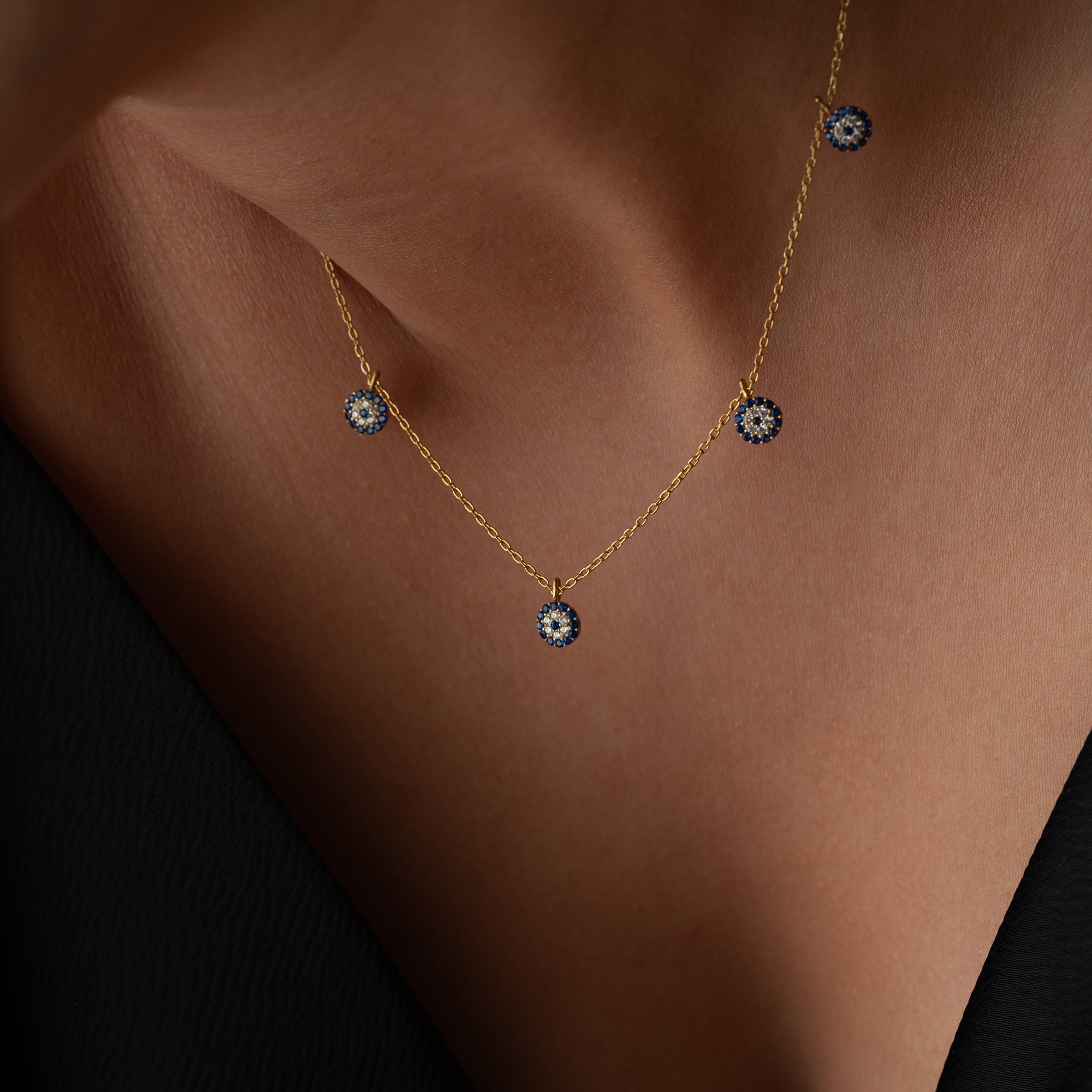 NAZAR CHOCKER 5ER KETTE | 925 SILBER