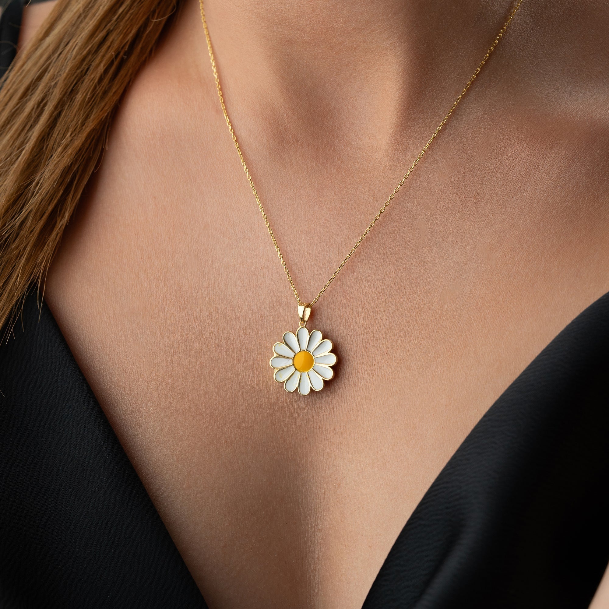 SUNFLOWER KETTE | 925 SILBER