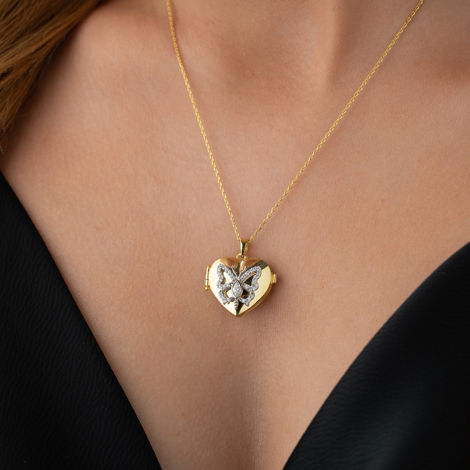 BUTTERFLY ZENE KETTE | 925 SILBER