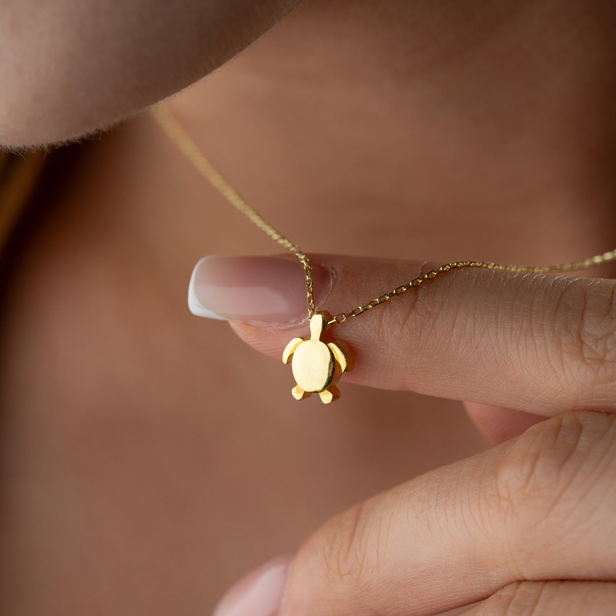 MINI TURTLE KETTE | 925 SILBER