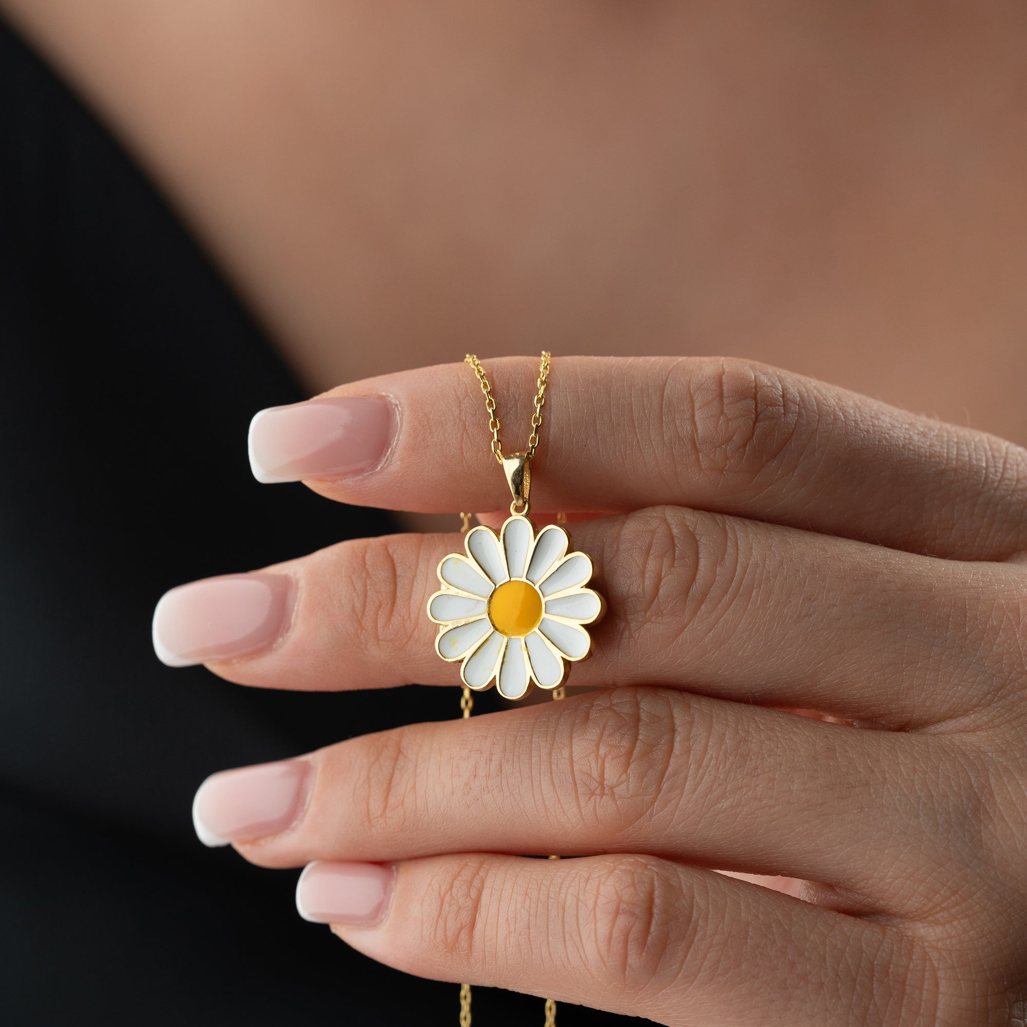 SUNFLOWER KETTE | 925 SILBER