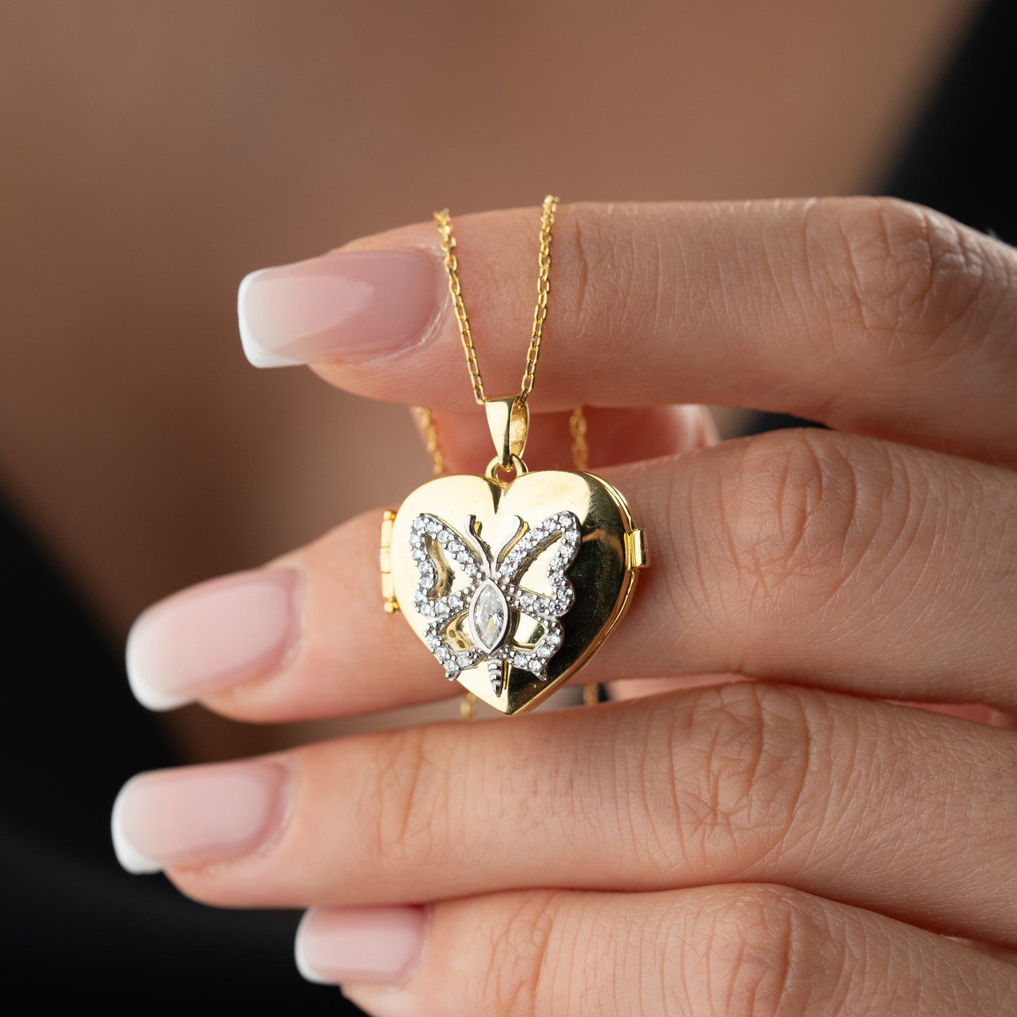 BUTTERFLY ZENE KETTE | 925 SILBER