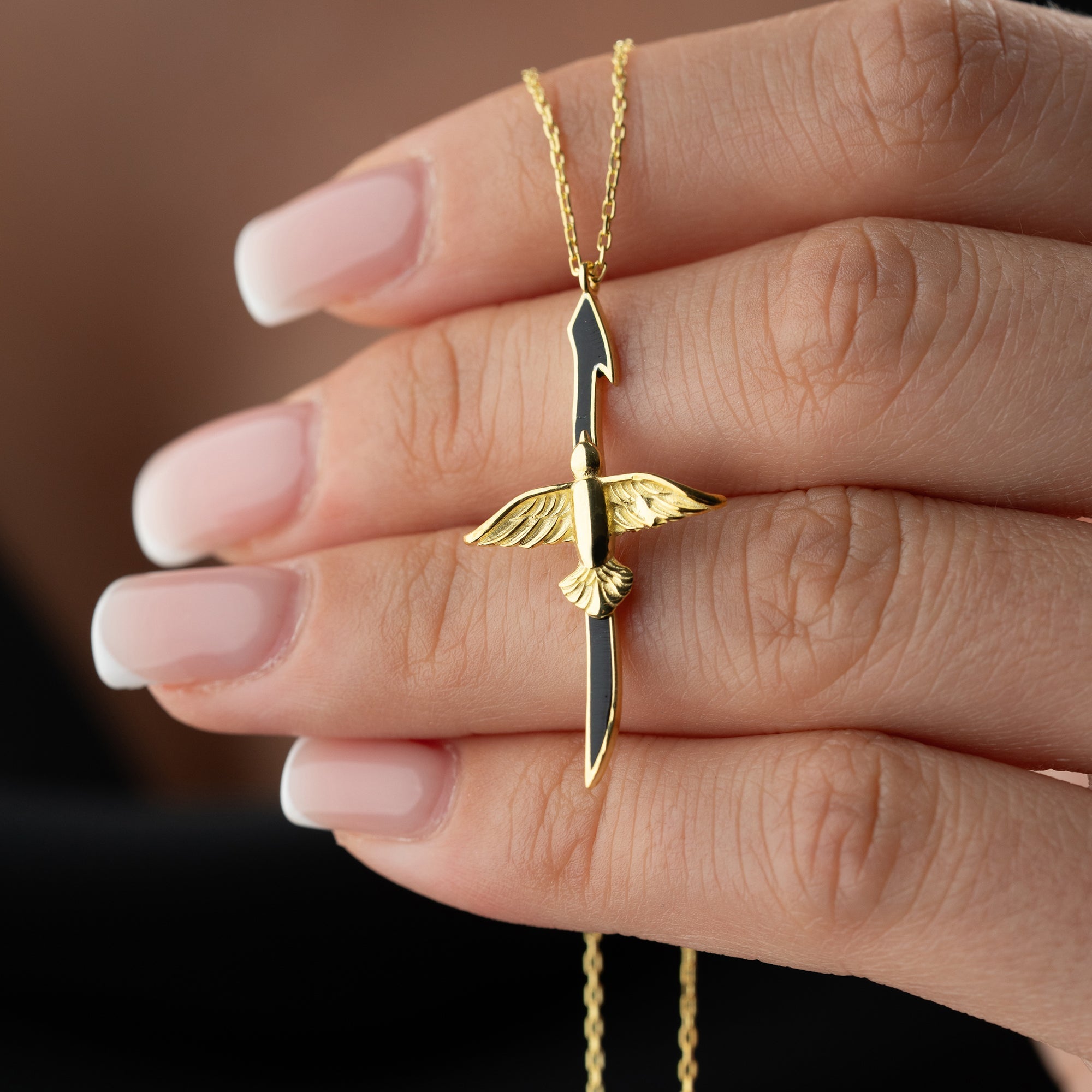 ELIF ANKA BLACK KETTE | 925 SILBER