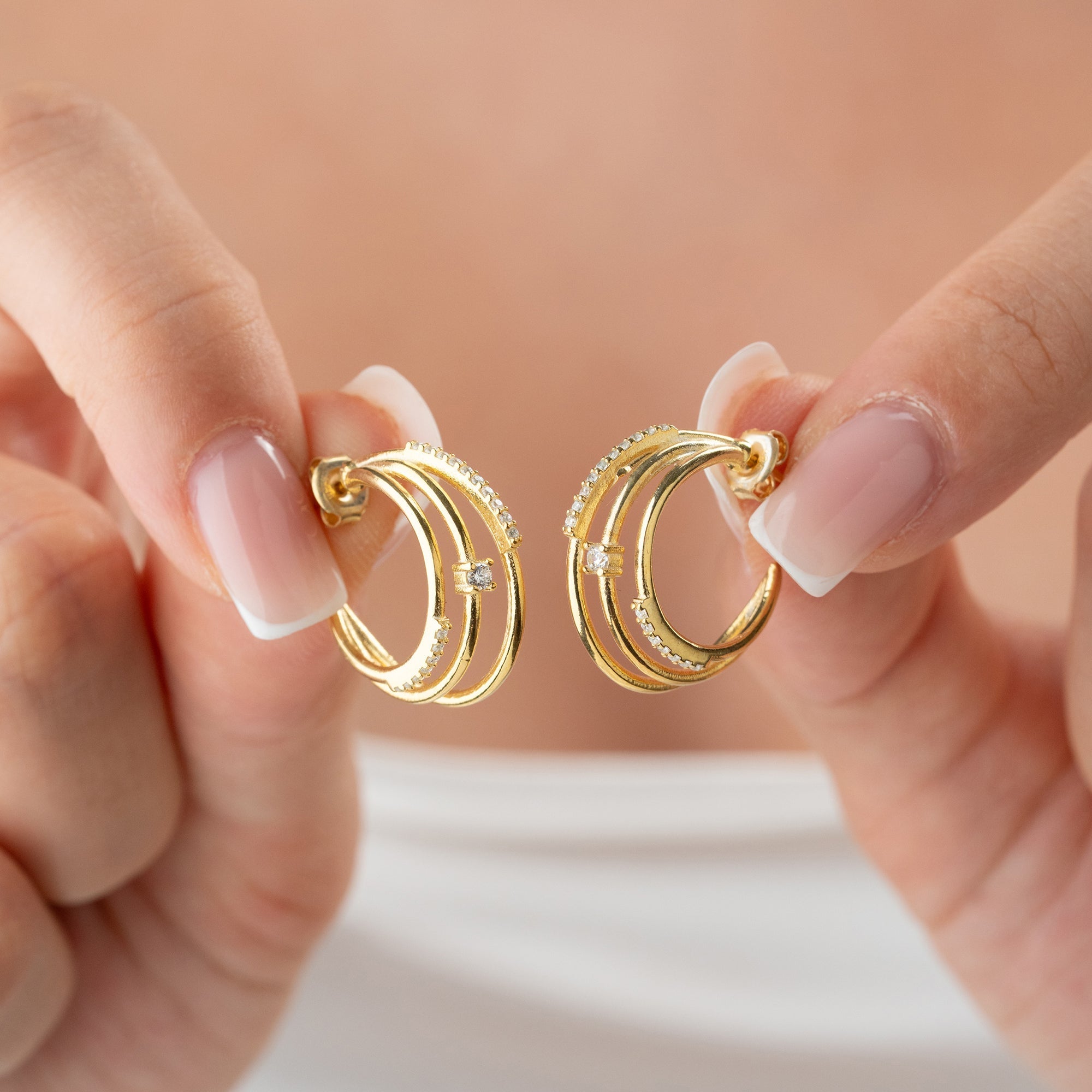 TIBEMI OHRRINGE | 925 SILBER