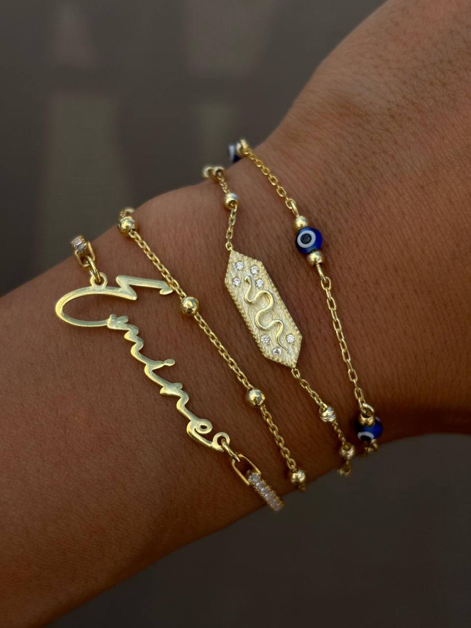 ICED OUT NAMENS ARMKETTE | 925 SILBER