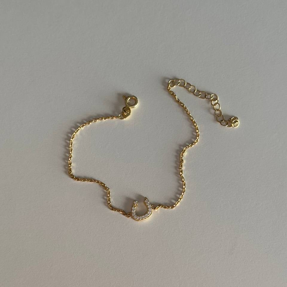 ARABISCHES BUCHSTABENARMBAND MIT ZIRKONIA STEINEN | 925 SILBER