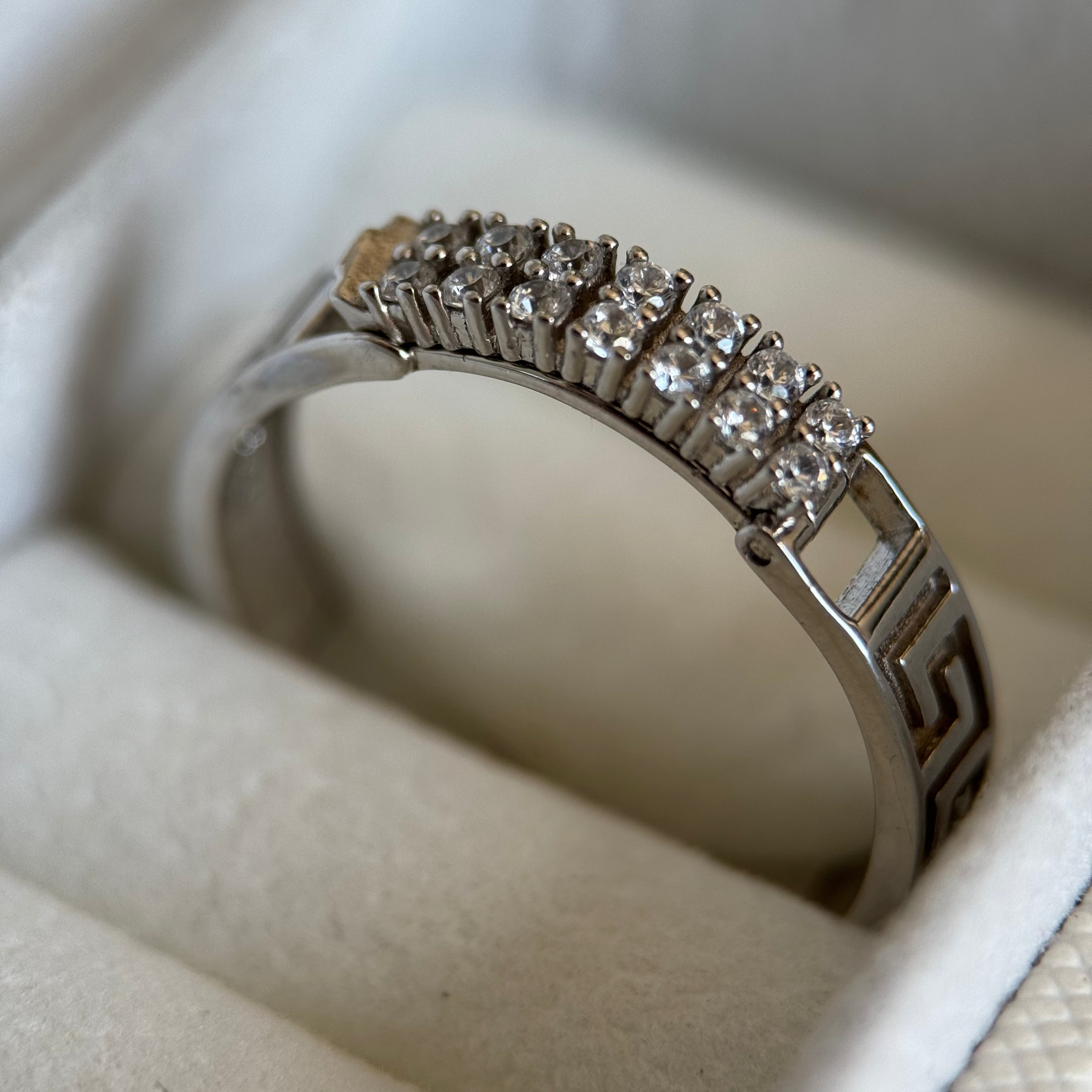 CLOVER STONE RING | 925 SILBER