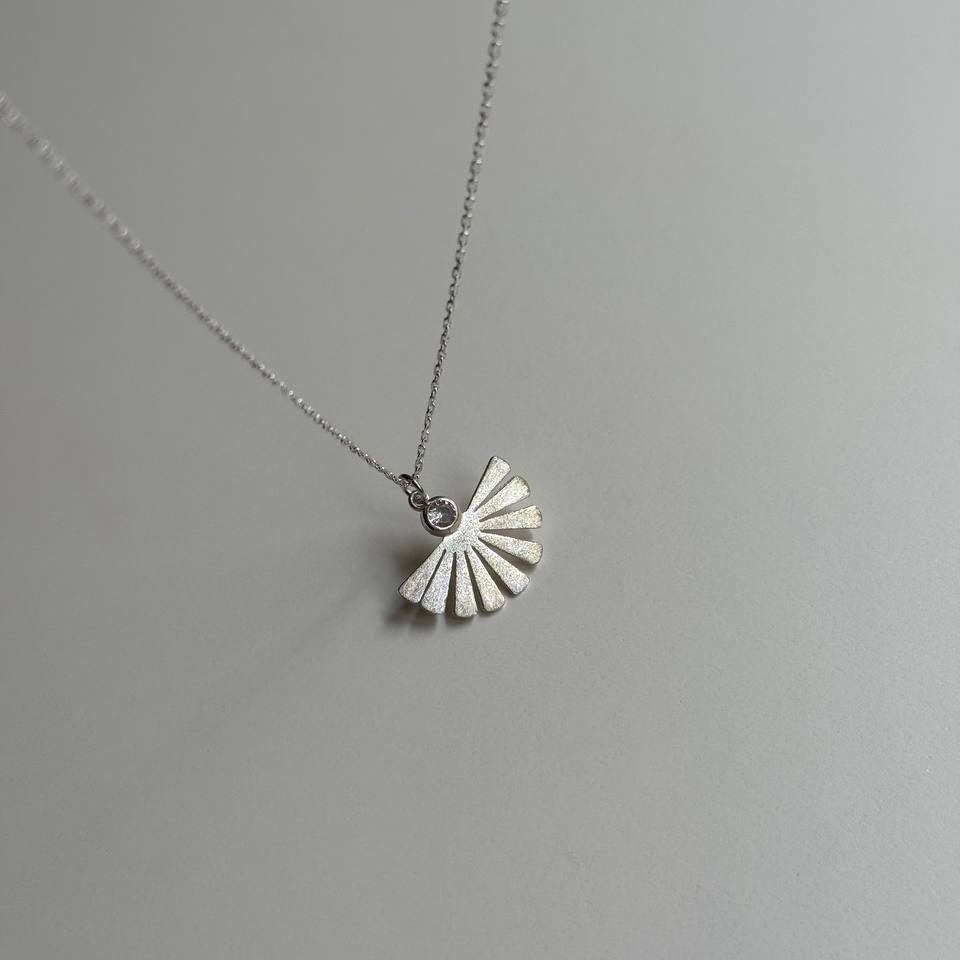 FÄCHER HALSKETTE | 925 SILBER