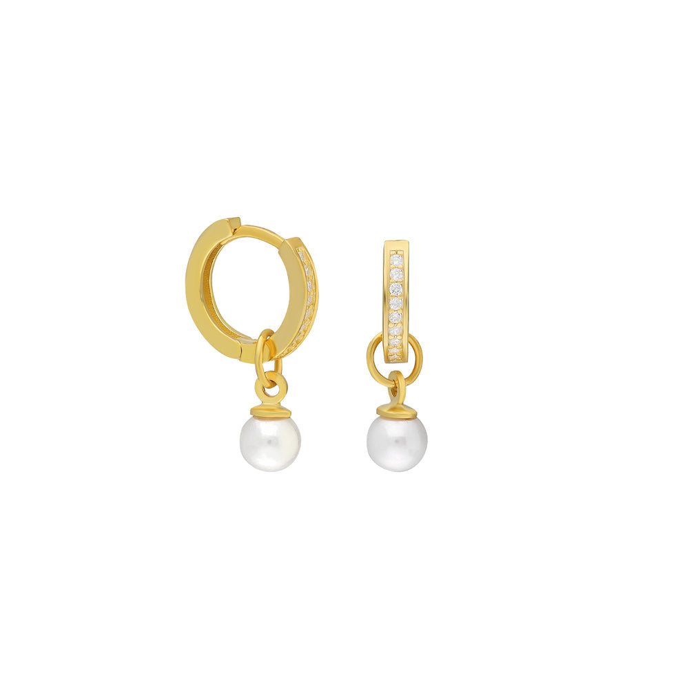 Pearl Zirkonia Ohrring (6994400149549)