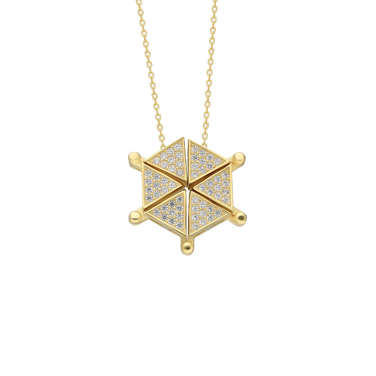 Magnet Dreieck Halskette (7153015750701)